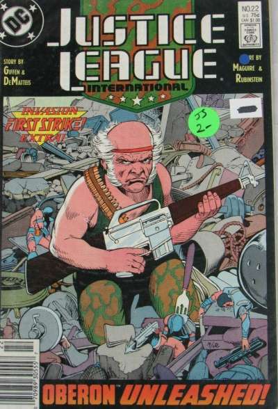Justice League 1987 Series #22