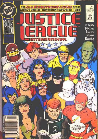 Justice League 1987 Series #24