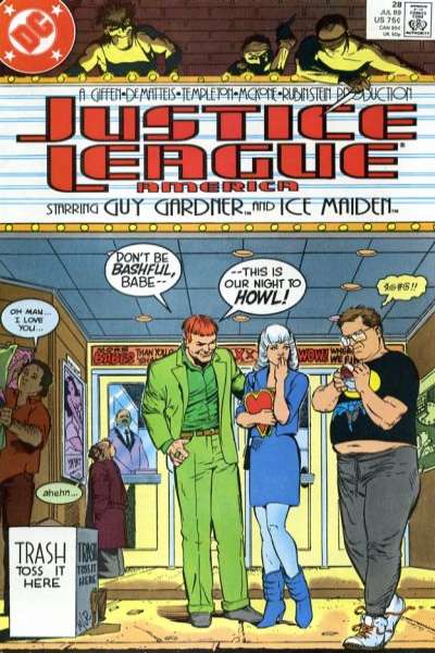 Justice League 1987 Series #28