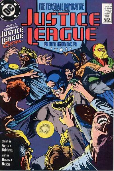 Justice League 1987 Series #32