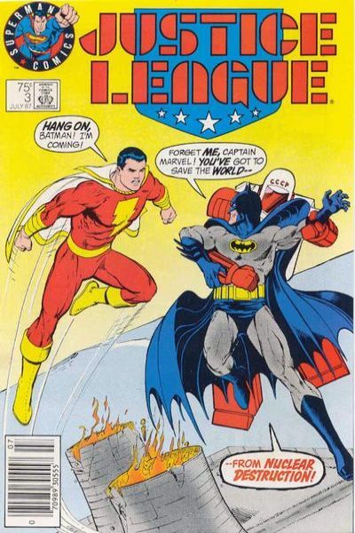 Justice League 1987 Series Test Market Variant #3