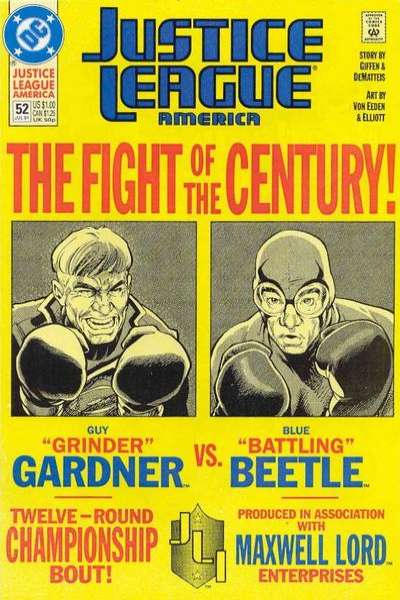 Justice League 1987 Series #52
