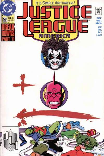 Justice League 1987 Series #58