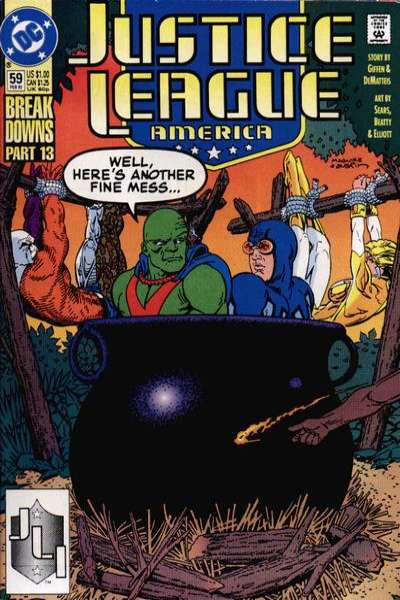 Justice League 1987 Series #59