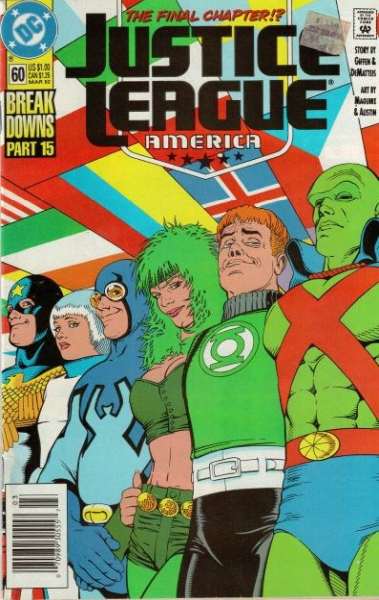 Justice League 1987 Series #60