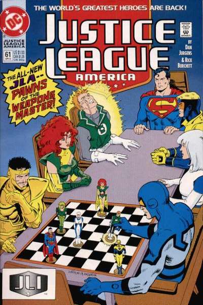 Justice League 1987 Series #61