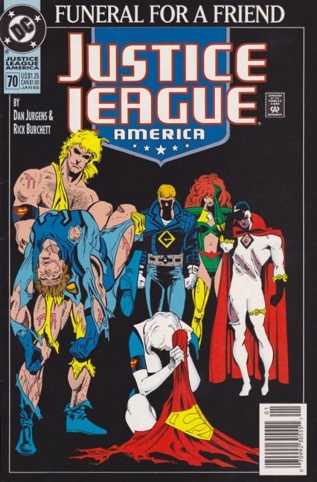 Justice League 1987 Series #70