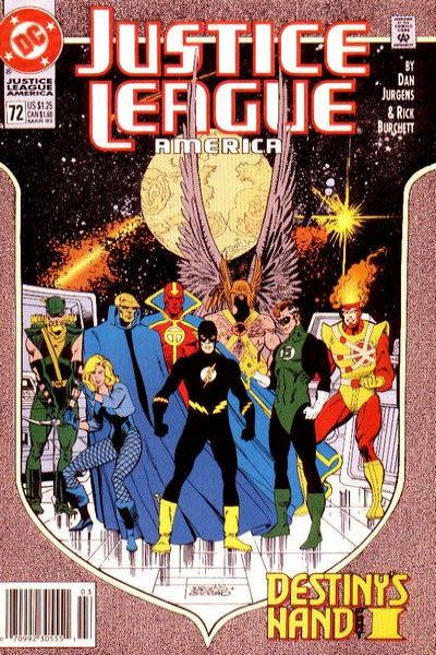 Justice League 1987 Series #72
