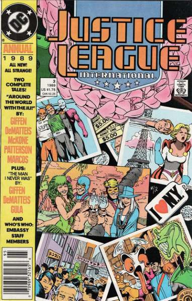 Justice League 1987 Series Annual #3
