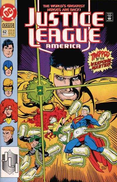 Justice League 1987 Series #62