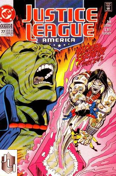 Justice League 1987 Series #77