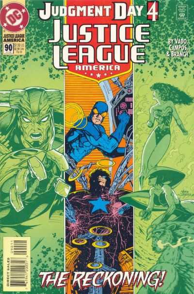 Justice League 1987 Series #90