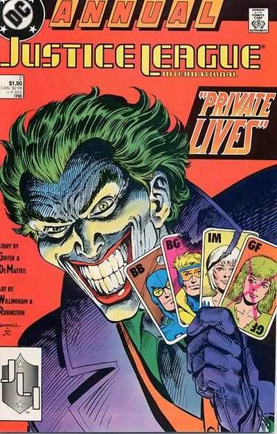 Justice League 1987 Series Annual #2
