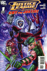 Justice League: Cry for Justice Left Side Variant #1
