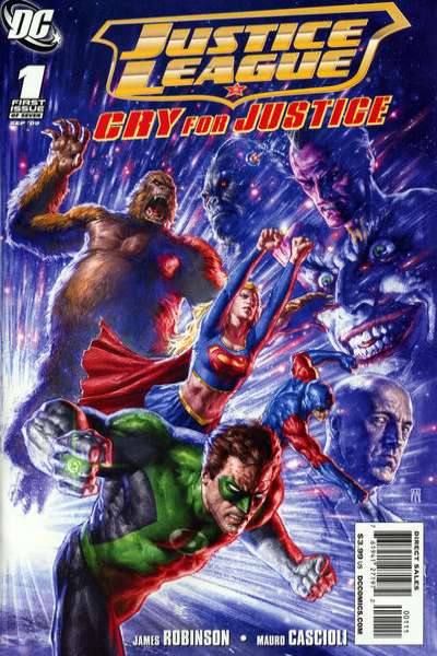 Justice League: Cry for Justice Right Side Variant #1