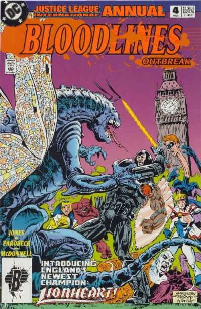 Justice League Europe Annual #4