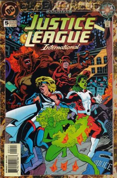 Justice League Europe Annual #5