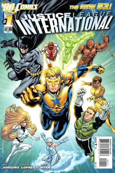 Justice League International 2011 Series #1