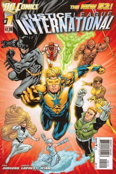 Justice League International 2011 Series #1