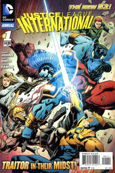 Justice League International 2011 Series Annual #1