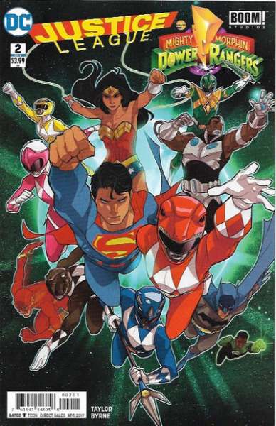 Justice League/Mighty Morphin Power Rangers #2