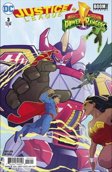 Justice League/Mighty Morphin Power Rangers #3