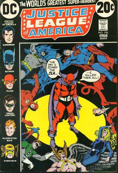 Justice League of America 1960 Series #106