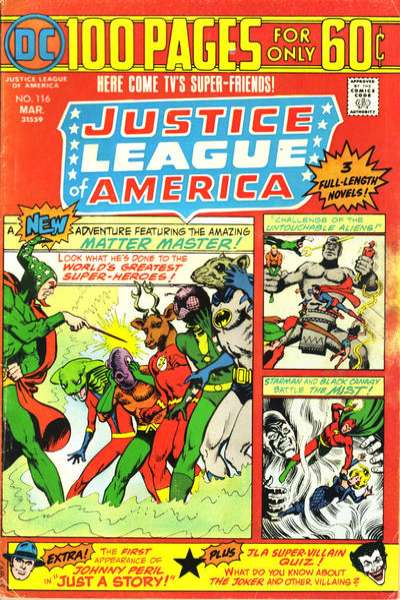 Justice League of America 1960 Series #116