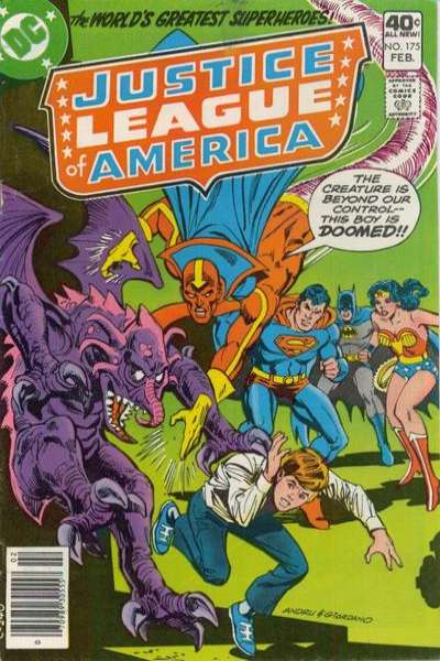 Justice League of America 1960 Series #175