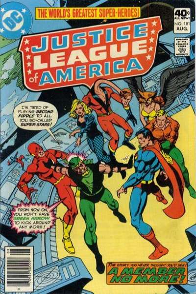Justice League of America 1960 Series #181