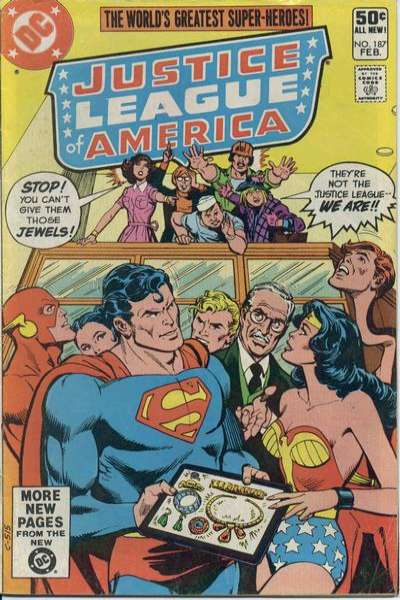 Justice League of America 1960 Series #187