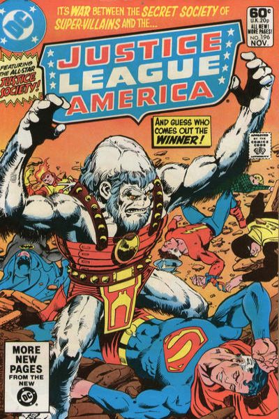 Justice League of America 1960 Series #196