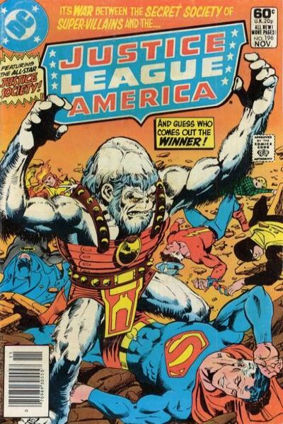 Justice League of America 1960 Series #196