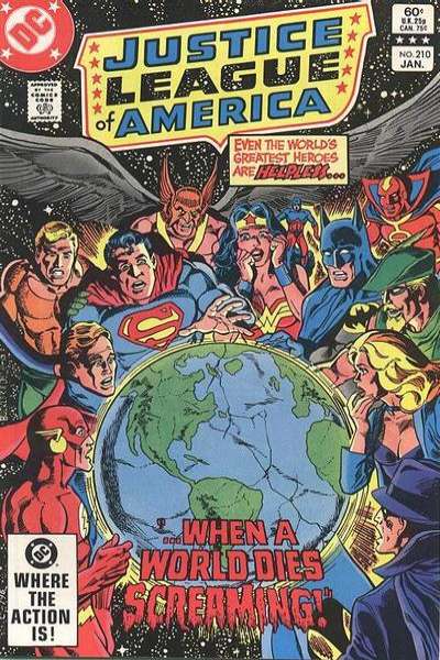 Justice League of America 1960 Series #210