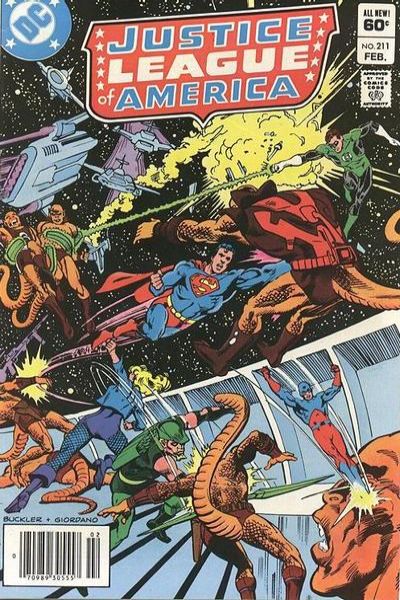 Justice League of America 1960 Series #211