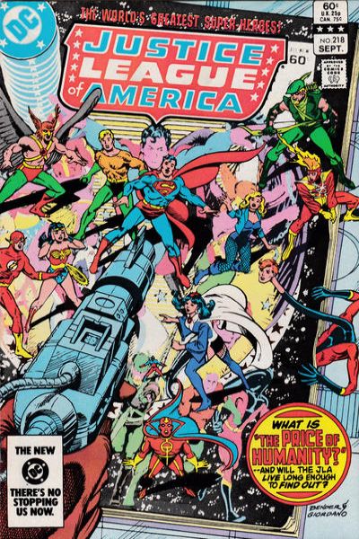 Justice League of America 1960 Series #218