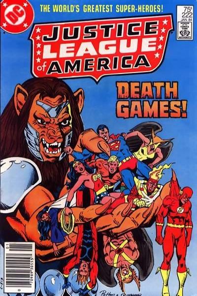 Justice League of America 1960 Series #222