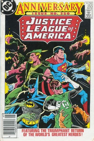 Justice League of America 1960 Series #250