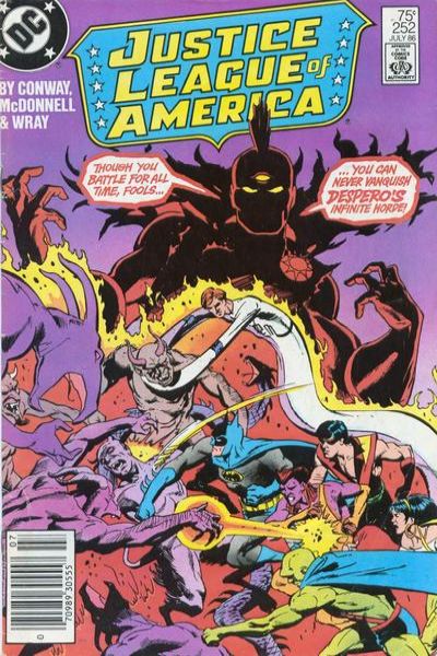 Justice League of America 1960 Series #252