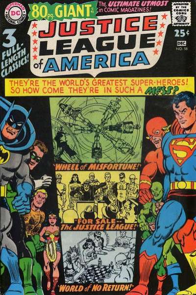 Justice League of America 1960 Series #58