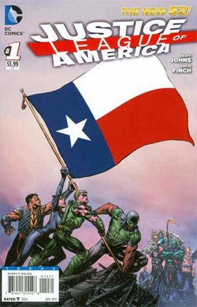 Justice League of America 2013 Series Texas Variant #1