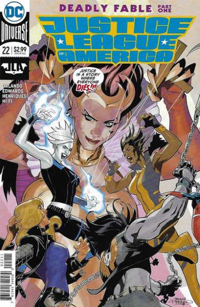 Justice League of America 2017 Series #22