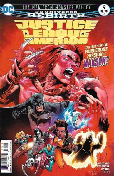 Justice League of America 2017 Series #9