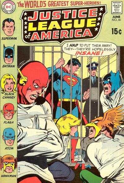 Justice League of America 1960 Series #81