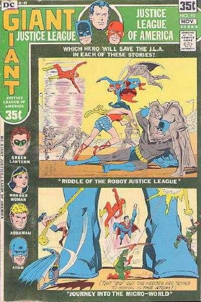 Justice League of America 1960 Series #93