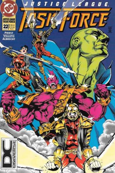 Justice League Task Force DC Universe Variant #22