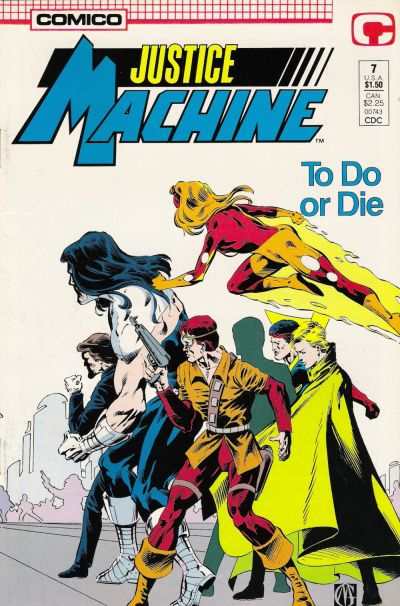 Justice Machine 1987 Series #7