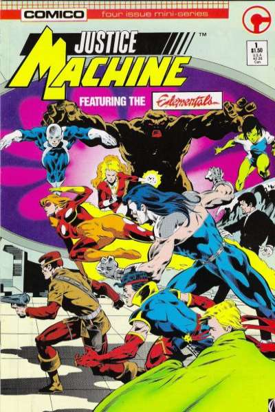 Justice Machine featuring the Elementals #1