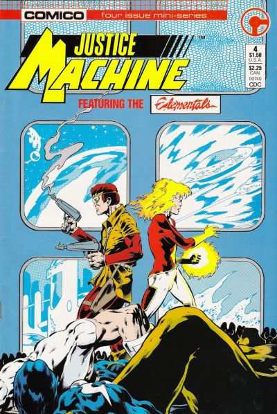 Justice Machine featuring the Elementals #4