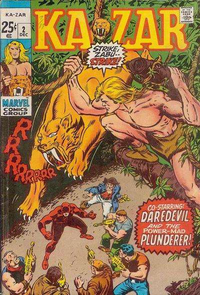 Ka-Zar 1970 Series #2